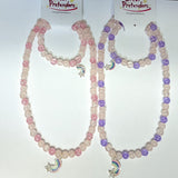 Great Pretenders Purple Rainbow Necklace/Bracelet Set-86124-Pumpkin Pie Kids Canada