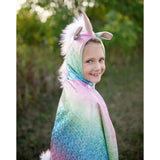 Great Pretenders Rainbow Reversible Unicorn Dragon Cape-52103-Pumpkin Pie Kids Canada