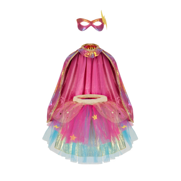 Great Pretenders Super Duper Tutu/Cape/Mask Pink & Gold-Pumpkin Pie Kids Canada