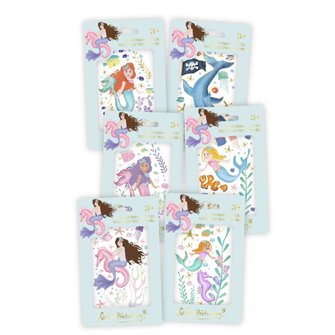 Great Pretenders Tattoo - Mermaid Assorted-Pumpkin Pie Kids Canada