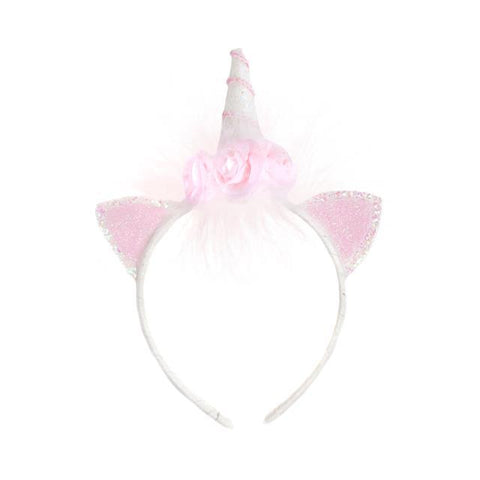 Great Pretenders Unicorn Flower Headband-Pumpkin Pie Kids Canada