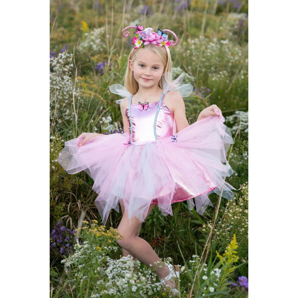 Great Pretenders Woodland Butterfly Dress & Headband-31625-Pumpkin Pie Kids Canada