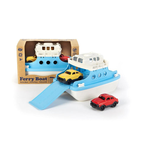 Green Toys Ferry Boat-FRBA-1038-Pumpkin Pie Kids Canada