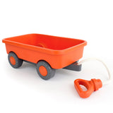 Green Toys Pull Wagon - Orange-WAGO-1227-Pumpkin Pie Kids Canada