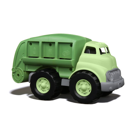 Green Toys Recycling Truck-RTK01R-Pumpkin Pie Kids Canada