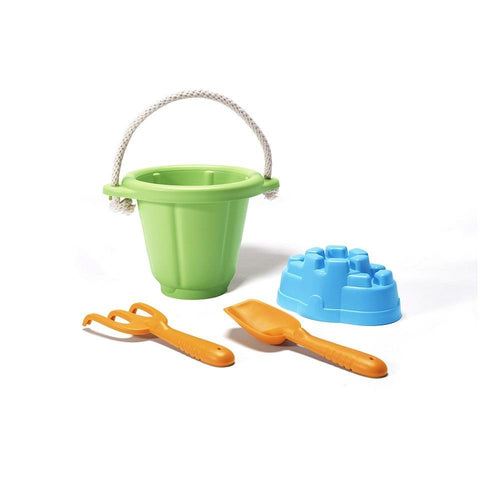 Green Toys Sand Play Set - Green-SND01R-Pumpkin Pie Kids Canada