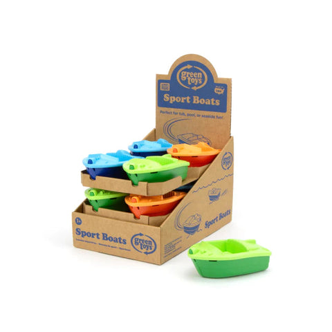 Green Toys Sport Boat-Pumpkin Pie Kids Canada