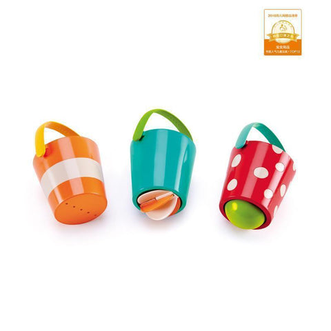 Hape Happy Buckets Set-E0205-Pumpkin Pie Kids Canada