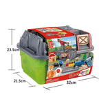 Hape Railway Bucket Builder Set-E3764-Pumpkin Pie Kids Canada