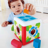 Hape Shape Sorting Box-E0507-Pumpkin Pie Kids Canada