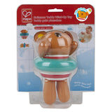 Hape Swimmer Teddy Wind-up Toy-E0204-Pumpkin Pie Kids Canada