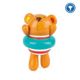 Hape Swimmer Teddy Wind-up Toy-E0204-Pumpkin Pie Kids Canada