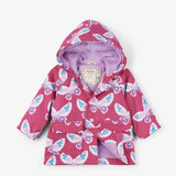 Hatley Baby Raincoat - Decorative Butterflies-S19DBI1317 9-12-Pumpkin Pie Kids Canada