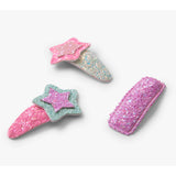 Hatley Shimmer Stars Snap Clips-Pumpkin Pie Kids Canada