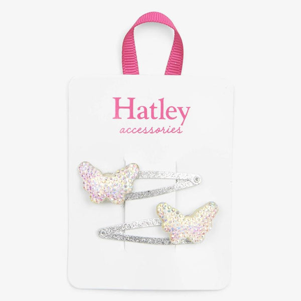 Hatley Sparkling Butterfly Snap Clips-F19BFH0036-Pumpkin Pie Kids Canada