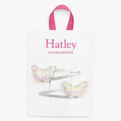 Hatley Sparkling Butterfly Snap Clips-F19BFH0036-Pumpkin Pie Kids Canada
