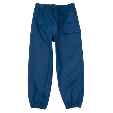 Hatley Splash Pants - Navy-Pumpkin Pie Kids Canada
