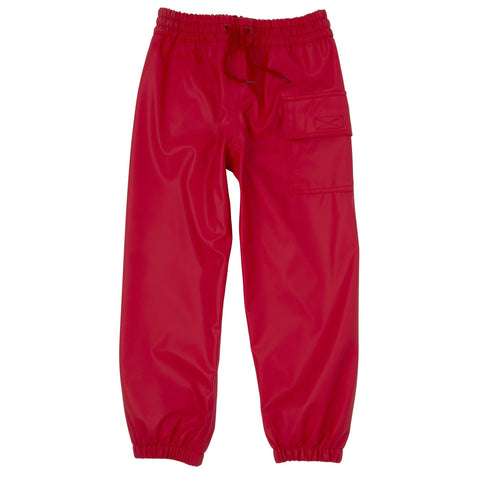 Hatley Splash Pants - Red-RCPCGRD002 2-Pumpkin Pie Kids Canada