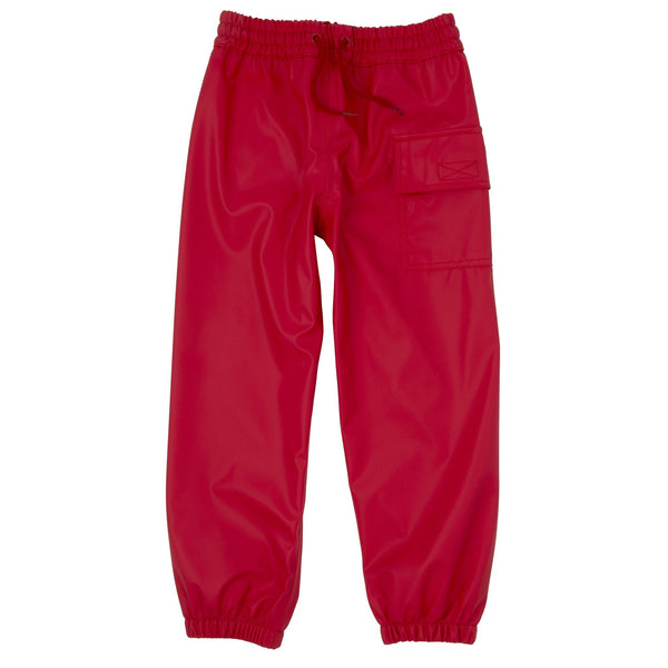 Hatley Splash Pants - Red-Pumpkin Pie Kids Canada