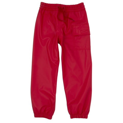 Hatley Splash Pants - Red-Pumpkin Pie Kids Canada
