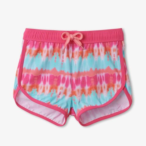 Hatley Swim Shorts - Summer Tie Dye-Pumpkin Pie Kids Canada