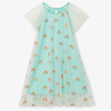 Hatley Tiered Tulle Dress - Shimmer Rainbows-S22RSI1422 3-6M-Pumpkin Pie Kids Canada