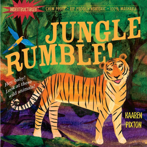Indestructibles Book - Jungle Rumble-9780761158585-Pumpkin Pie Kids Canada