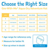 Jan & Jul Aqua Dry Adventure Hat - Turtle-Pumpkin Pie Kids Canada