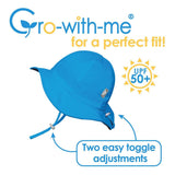 Jan & Jul Cotton Floppy Hat - Blue Whale-HCF0-BWH S-Pumpkin Pie Kids Canada