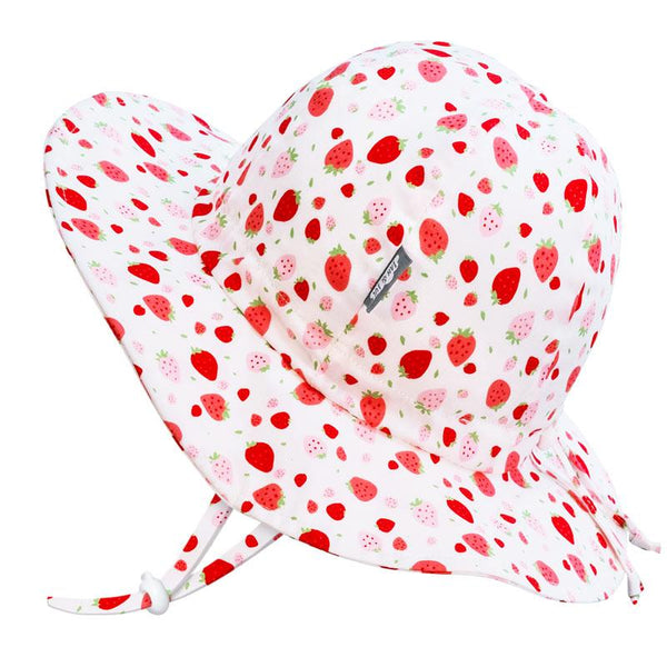 Jan & Jul Cotton Floppy Hat - Strawberry-HCF0-STR S-Pumpkin Pie Kids Canada
