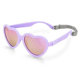 Jan & Jul Heart Sunglasses - Heart Lavender-GHA-LVD M-Pumpkin Pie Kids Canada
