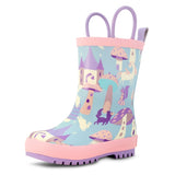 Jan & Jul Puddle-Dry Rain Boots - Enchanted-Pumpkin Pie Kids Canada