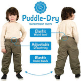 Jan & Jul Puddle-Dry Rain Pants - Black-WPS-BLK 2-Pumpkin Pie Kids Canada