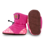 Jan & Jul Stay-Put Cozy Booties - Hearts-BSA-HRT S-Pumpkin Pie Kids Canada