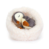 Jellycat Hibernating Penguin-HIB3P-Pumpkin Pie Kids Canada