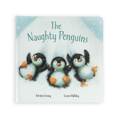 Jellycat Naughty Penguins Book-Pumpkin Pie Kids Canada