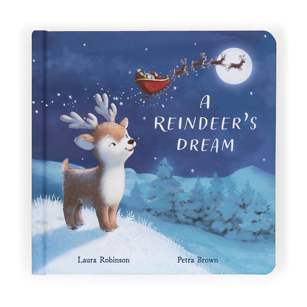 Jellycat Reindeer's Dream Book-BK4RD-Pumpkin Pie Kids Canada