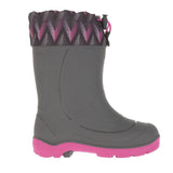 Kamik Snobuster2 Boot - Charcoal/Magenta-AK8191 CHM 8-Pumpkin Pie Kids Canada