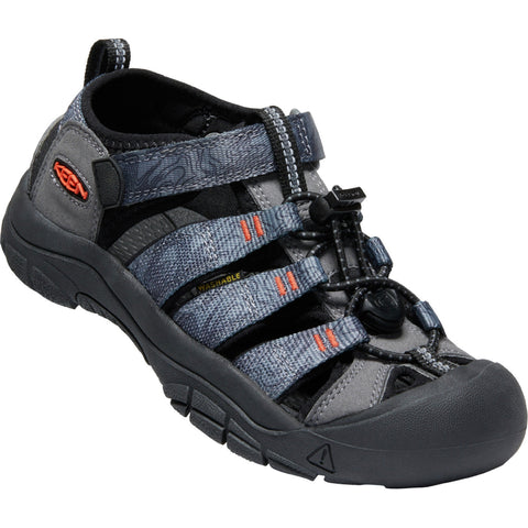 Keen Newport H2 Sandal - Steel Grey/Black-1026268 10-Pumpkin Pie Kids Canada