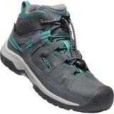 Keen Targhee Mid WP Hiker - Steel Grey/Porcelain-1026301 1-Pumpkin Pie Kids Canada