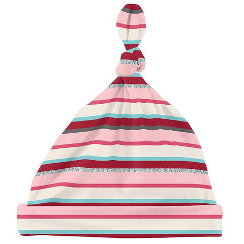 KicKee Pants Knot Hat - Anniversary Bobsled Stripe-H84-8-LI-F22D3-ABSR N3-Pumpkin Pie Kids Canada