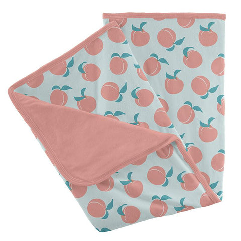 KicKee Pants Stroller Blanket - Fresh Air Peaches-Pumpkin Pie Kids Canada