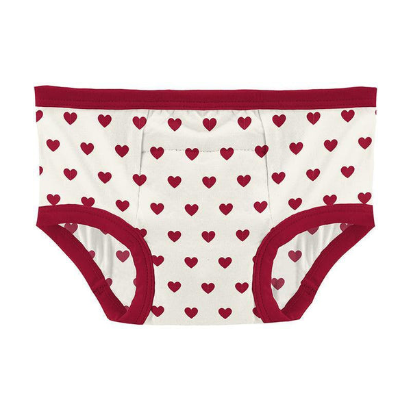 KicKee Pants Training Pants - Natural Hearts-TP68-5-K-YRC-NHRT 23-Pumpkin Pie Kids Canada