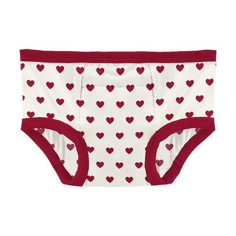 KicKee Pants Training Pants - Natural Hearts-TP68-5-K-YRC-NHRT 23-Pumpkin Pie Kids Canada