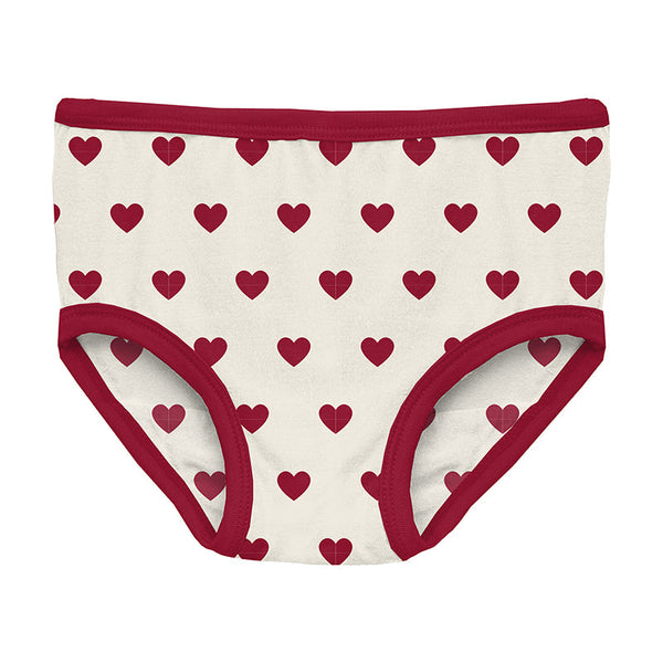 KicKee Pants Underwear - Natural Hearts