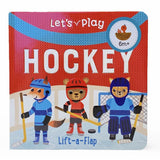 Let's Play Hockey Lift-a-Flap Board Book-9781680523768-Pumpkin Pie Kids Canada