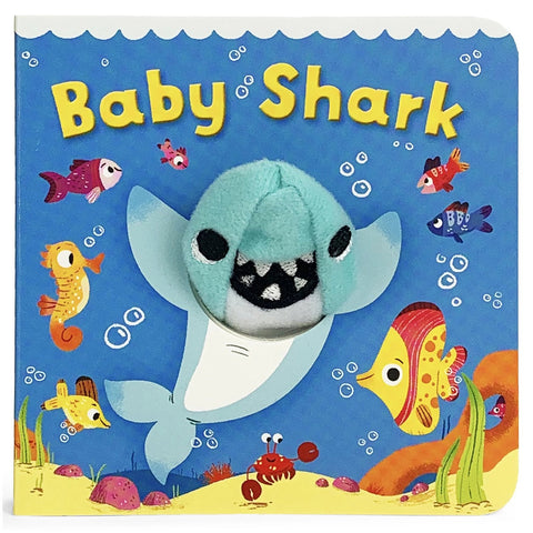 Little Learners Baby Shark Finger Puppet Book-9781680527117-Pumpkin Pie Kids Canada