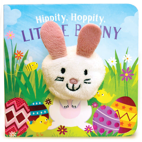 Little Learners Hippity, Hoppity, Little Bunny Finger Puppet Book-Pumpkin Pie Kids Canada