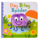Little Learners Itsy Bitsy Spider Finger Puppet Book-9781680524345-Pumpkin Pie Kids Canada
