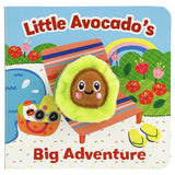 Little Learners Little Avocado Adventure Finger Puppet Book-9781680527346-Pumpkin Pie Kids Canada